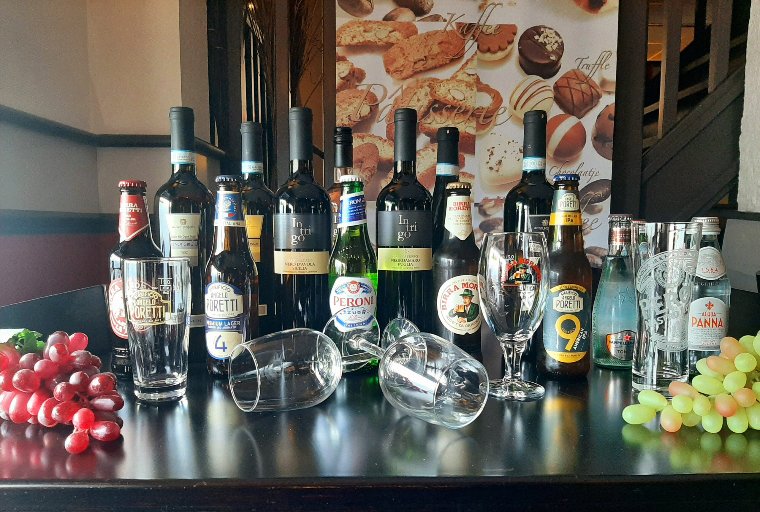 Bier en wijn nieuw